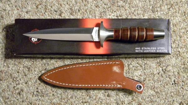 Valor Miami, USA 440 Stainless Japan 407 Force Boot Knife - NIB