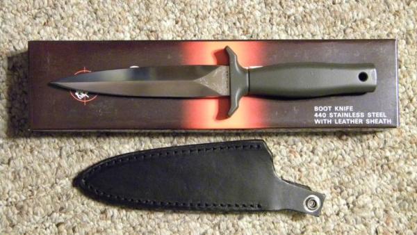 Valor Miami, USA 440 Stainless Japan 384 Super Sport Boot Knife - NIB