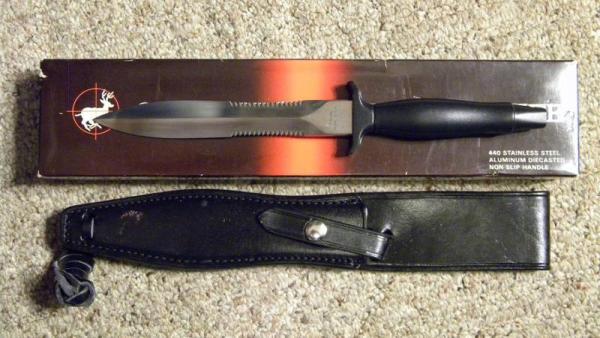 Valor Miami, USA 440 Stainless Japan 408 Super Sport Survival Knife - NIB