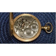 Vintage Waltham 15 Jewels Size 18 Pocket Watch c.1906 Runs Good