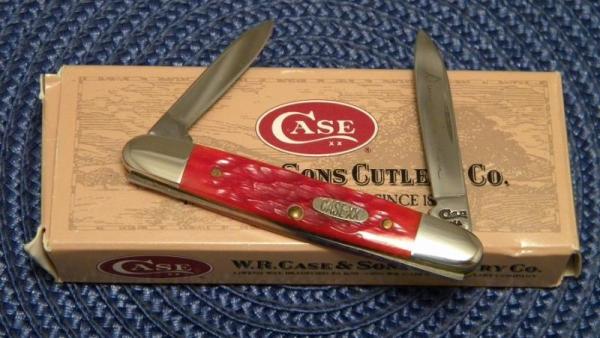 Case XX USA 4 Dot (1996) Bone 06263 SS Eisenhower Knife - NIB