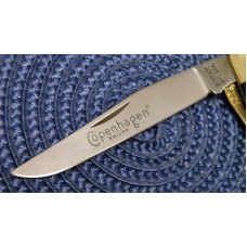 Schrade Cope USA #C194 Delrin Copenhagen Snuff Linerlock Slimline Trapper Knife - NIB Schrade Cope USA #C194 Delrin Copenhagen Snuff Linerlock Slimline Trapper Knife - NIB