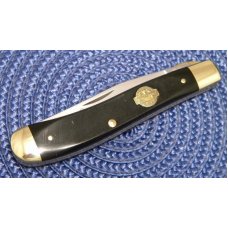 Schrade Cope USA #C194 Delrin Copenhagen Snuff Linerlock Slimline Trapper Knife - NIB Schrade Cope USA #C194 Delrin Copenhagen Snuff Linerlock Slimline Trapper Knife - NIB