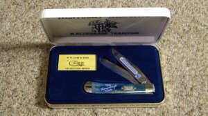 Case XX USA 3 Dot (1997) Bone 6254 SS Kentucky Wildcats 