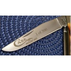 Case XX USA 4 Dot (1996) Stag & Bone 5254 SS Magician's Trapper Knife - NIB Case XX USA 4 Dot (1996) Stag & Bone 5254 SS Magician's Trapper Knife - NIB