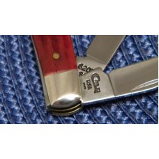 Case XX USA 4 Dot (1996) Pocket Worn Red Bone 6207 SS Mini Trapper Knife - NIB Case XX USA 4 Dot (1996) Pocket Worn Red Bone 6207 SS Mini Trapper Knife - NIB