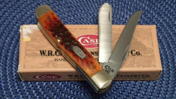 Case XX USA 4 Dot (1996) Bone 6207 SS Mini Trapper Knife - NIB Case XX USA 4 Dot (1996) Bone 6207 SS Mini Trapper Knife - NIB