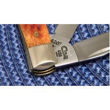 Case XX USA 4 Dot (1996) Bone 6207 SS Mini Trapper Knife - NIB Case XX USA 4 Dot (1996) Bone 6207 SS Mini Trapper Knife - NIB