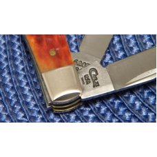 Case XX USA 4 Dot (1996) Bone 6207 SS Mini Trapper Knife - NIB Case XX USA 4 Dot (1996) Bone 6207 SS Mini Trapper Knife - NIB