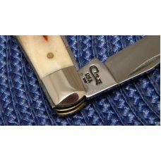 Case XX USA 3 Dot (1997) Red Stag R5207 SS Mini Trapper Knife - NIB Case XX USA 3 Dot (1997) Red Stag R5207 SS Mini Trapper Knife - NIB