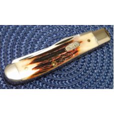 Case XX USA 3 Dot (1997) Red Stag R5207 SS Mini Trapper Knife - NIB Case XX USA 3 Dot (1997) Red Stag R5207 SS Mini Trapper Knife - NIB
