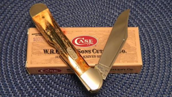 Case XX USA 3 Dot (1997) Stag 51549L SS Copperlock Knife - NIB