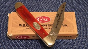 Case XX USA 4 Dot (1996) Old Red Bone 6149 SS Case Collectors Club Copperhead Knife - NIB