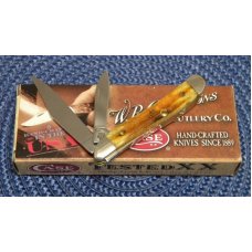 Case XX USA 2010 Antique Bone 6220 SS Peanut Knife - NIB Case XX USA 2010 Antique Bone 6220 SS Peanut Knife - NIB