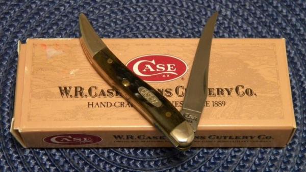 Case XX USA 3 Dot (1997) Green Bone G610096 SS Tiny Toothpick Knife - NIB
