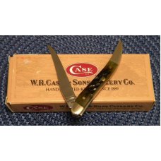 Case XX USA 3 Dot (1997) Green Bone G610096 SS Tiny Toothpick Knife - NIB