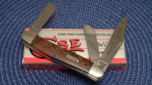 Case Ltd. XX USA 5 Dot (1995) Wood (Walnut) 1347 SS 100 Years Stockman Knife - NIB