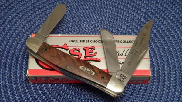 Case Ltd. XX USA 5 Dot (1995) Wood (Walnut) 1347 SS 100 Years Stockman Knife - NIB Case Ltd. XX USA 5 Dot (1995) Wood (Walnut) 1347 SS 100 Years Stockman Knife - NIB