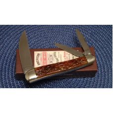Schatt & Morgan Titusville PA. 2008 Bone 043054 Wharncliffe Whittler Knife - NIB Schatt & Morgan Titusville PA. 2008 Bone 043054 Wharncliffe Whittler Knife - NIB