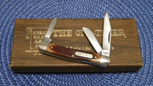 Schrade NY USA 108OT Delrin Old Timer Junior Stockman Knife - NIB
