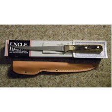 Schrade + USA 167UH Staglon Uncle Henry Steelhead Fillet Knife & Sheath - NIB Schrade + USA 167UH Staglon Uncle Henry Steelhead Fillet Knife & Sheath - NIB