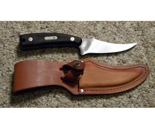 Schrade USA 152OT Old Timer Sharpfinger Fixed Blade Sheath Knife