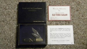 Schrade G.D.B.I. USA Grand Dad's Old Timer Barlow Knife - NIB