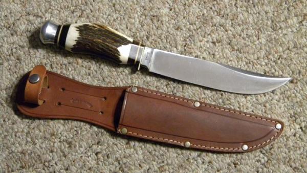 Carl Schlieper Solingen Alemania German Eye Stag Fixed Blade Sheath Knife Carl Schlieper Solingen Alemania German Eye Stag Fixed Blade Sheath Knife
