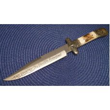 Parker Cut. Co. Hand Made Japan Bone EK-11 Manson Bowie Knife - NIB - c.1985 Parker Cut. Co. Hand Made Japan Bone EK-11 Manson Bowie Knife - NIB - c.1985