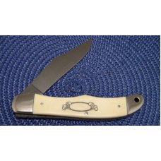 Schrade USA SC500 Scrimshaw Linerlock Folding Hunter Knife & Pouch c. 1981 - NIB Schrade USA SC500 Scrimshaw Linerlock Folding Hunter Knife & Pouch c. 1981 - NIB