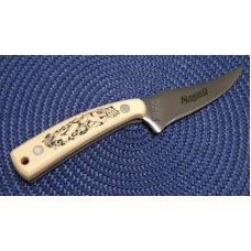 Schrade USA SC502 Scrimshaw Sharpfinger Fixed Blade Sheath Knife c. 1989 - NIB Schrade USA SC502 Scrimshaw Sharpfinger Fixed Blade Sheath Knife c. 1989 - NIB