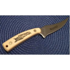 Schrade USA SC502 Scrimshaw Sharpfinger Fixed Blade Sheath Knife c. 1985 - NIB Schrade USA SC502 Scrimshaw Sharpfinger Fixed Blade Sheath Knife c. 1985 - NIB