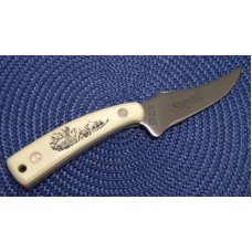 Schrade USA SC502 Scrimshaw Sharpfinger Fixed Blade Sheath Knife c. 1984 - NIB Schrade USA SC502 Scrimshaw Sharpfinger Fixed Blade Sheath Knife c. 1984 - NIB