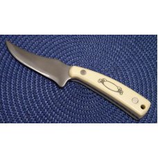 Schrade USA SC502 Scrimshaw Sharpfinger Fixed Blade Sheath Knife c. 1980 - NIB