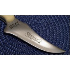 Schrade USA SC502 Scrimshaw Sharpfinger Fixed Blade Sheath Knife c. 1980 - NIB