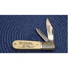 Schrade USA SC506 Scrimshaw Barlow Knife c. 1981 - NIB Schrade USA SC506 Scrimshaw Barlow Knife c. 1981 - NIB