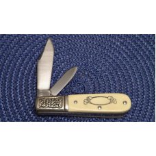 Schrade USA SC506 Scrimshaw Barlow Knife c. 1981 - NIB Schrade USA SC506 Scrimshaw Barlow Knife c. 1981 - NIB