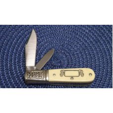 Schrade USA SC506 Scrimshaw Barlow Knife c. 1984 - NIB