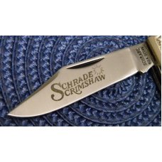 Schrade USA SC506 Scrimshaw Barlow Knife c. 1984 - NIB