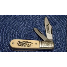 Schrade USA SC506 Scrimshaw Barlow Knife c. 1985 - NIB Schrade USA SC506 Scrimshaw Barlow Knife c. 1985 - NIB