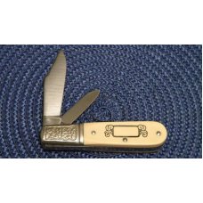 Schrade USA SC506 Scrimshaw Barlow Knife c. 1986 - NIB Schrade USA SC506 Scrimshaw Barlow Knife c. 1986 - NIB