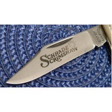 Schrade USA SC506 Scrimshaw Barlow Knife c. 1980 - NIB Schrade USA SC506 Scrimshaw Barlow Knife c. 1980 - NIB