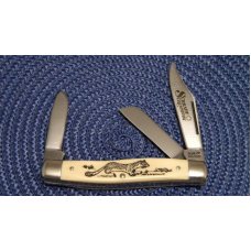 Schrade USA SC505 Scrimshaw Stockman Knife c. 1985 - NIB Schrade USA SC505 Scrimshaw Stockman Knife c. 1985 - NIB