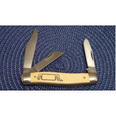 Schrade USA SC505 Scrimshaw Stockman Knife c. 1990 - NIB Schrade USA SC505 Scrimshaw Stockman Knife c. 1990 - NIB