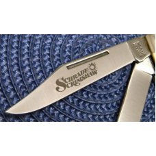 Schrade USA SC505 Scrimshaw Stockman Knife c. 1990 - NIB Schrade USA SC505 Scrimshaw Stockman Knife c. 1990 - NIB