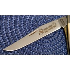 Schrade USA SC503 Scrimshaw Linerlock Slimline Trapper Knife c. 1988 - NIB Schrade USA SC503 Scrimshaw Linerlock Slimline Trapper Knife c. 1988 - NIB