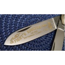 Fight'n Rooster Frank Buster Celebrated Cutlery Germany Pearl 1986 4 Blade Canoe Club Knife Fight'n Rooster Frank Buster Celebrated Cutlery Germany Pearl 1986 4 Blade Canoe Club Knife