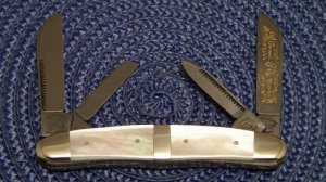 Fight'n Rooster Frank Buster Celebrated Cutlery Germany Pearl The Captain's Rooster Congress Knife