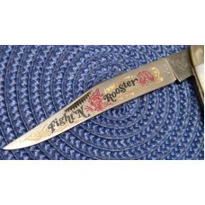 Fight'n Rooster Frank Buster Celebrated Cutlery Germany Pearl 1991 Toothpick Club Knife Fight'n Rooster Frank Buster Celebrated Cutlery Germany Pearl 1991 Toothpick Club Knife