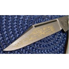 Fight'n Rooster Frank Buster Celebrated Cutlery Pearl The Captain's Rooster Lockback Canoe Knife Fight'n Rooster Frank Buster Celebrated Cutlery Pearl The Captain's Rooster Lockback Canoe Knife